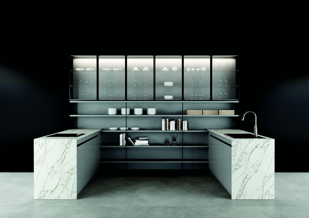 Итальянская кухня Sintesi от Лофт Интерьеры